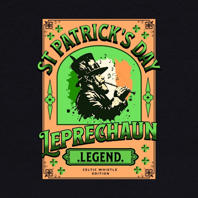 St Patrick tin whistle by Graffik-Peeps